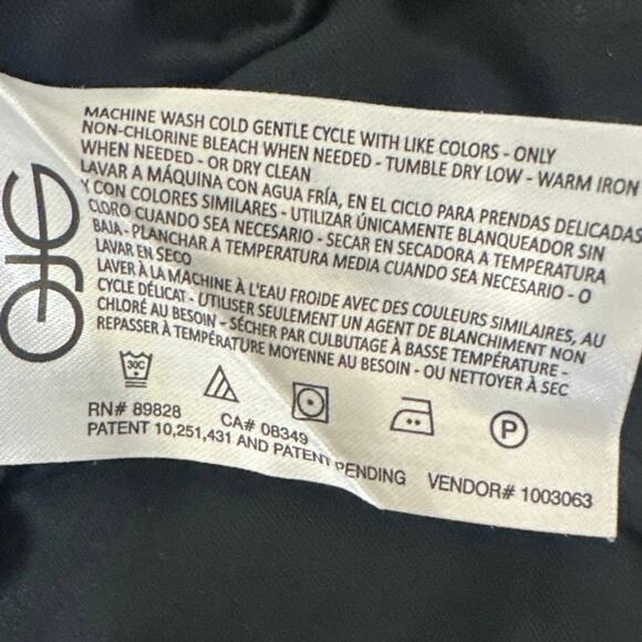 Circus NY Womens Dress Medium Long Sleeve Black Multicolored Tight Rouse striped - Picture 6 of 8